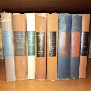 Vintage ' Modern Library' Classic Book Set